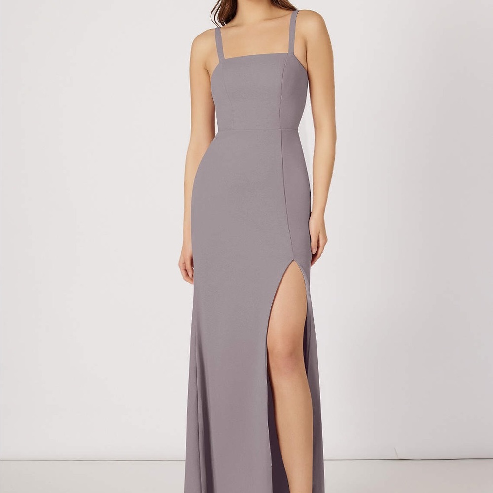 Azazie Bridesmaid Dress Gianetta - Dusk, Size A2, in perfect condition